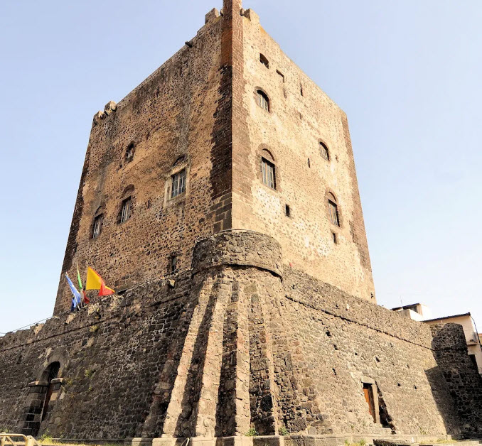 Adrano Castle, Italy